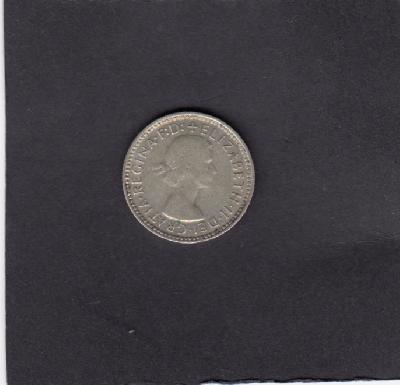 Beschrijving: 6 Pence ELIZABETH II  